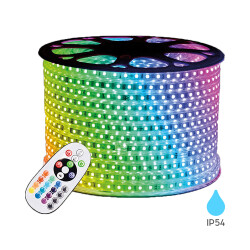 BRY-ECOLINE-96L2-5050-RGB-220V-IP65-LED STRIP - 