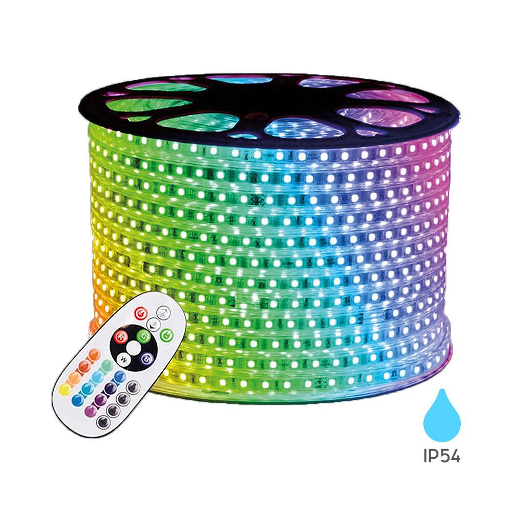 BRY-ECOLINE-96L2-5050-RGB-220V-IP65-LED STRIP - 1