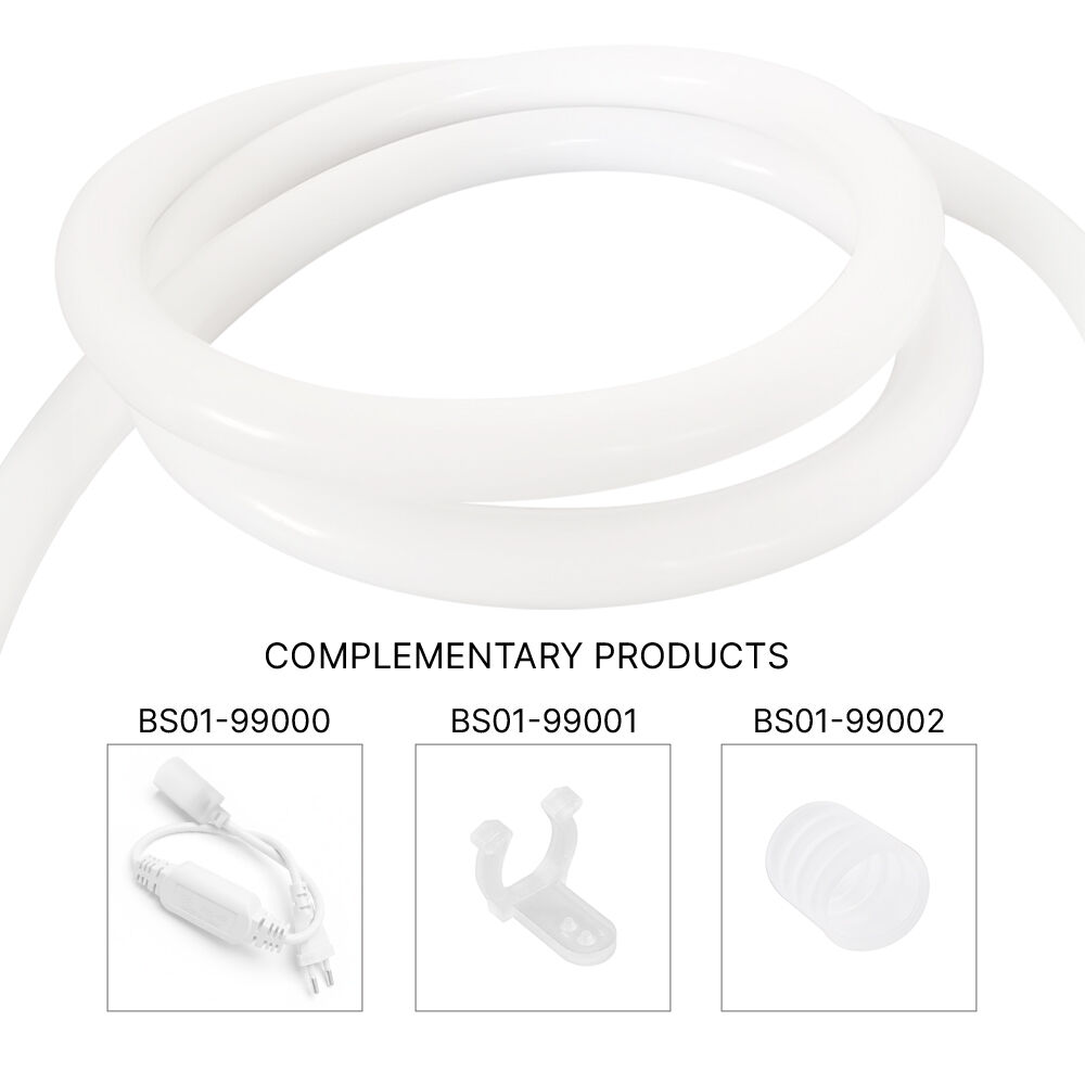 BRY-ECOLINE-D14-120L-3000K-220V-IP65-LED ROPE STRIP - 3