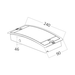 BRY-EXIT-LED-3W-DUAL-IP54-WHT-EMERGENCY EXIT LAMP - 9