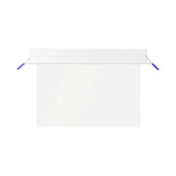 BRY-EXIT-LED-2W-RCS-IP20-WHT-EMERGENCY EXIT - 4