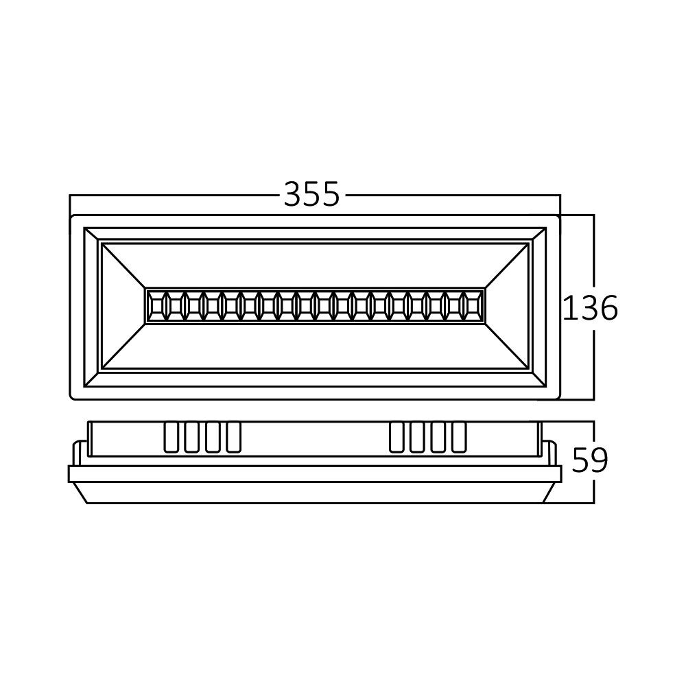 BRY-EXIT-LED-5W-DUAL-IP65-WHT-EMERGENCY EXIT - 8