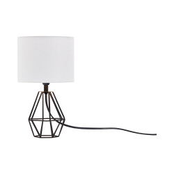 BRY-F001T-1H-1xE14-WHT-TABLE LAMP - 