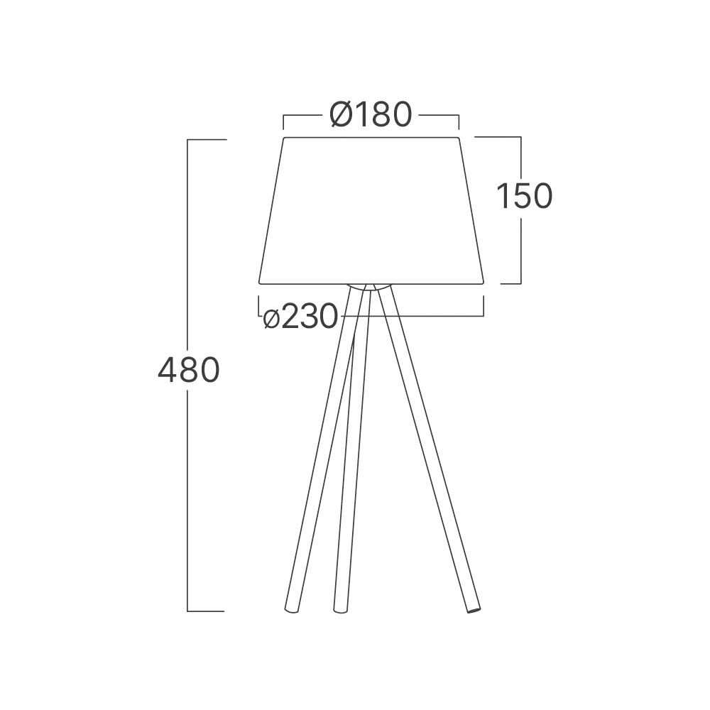 BRY-F002T-1H-1xE27-BLC-TABLE LAMP - 4