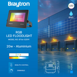 BRY-FLOOD-CF-20W-BLC-RGB-IP65-LED FLOODLIGHT - 3