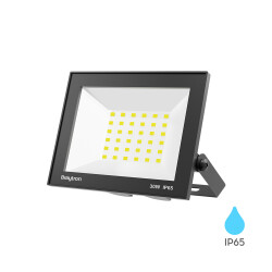 BRY-FLOOD-CF-30W-BLC-6500K-IP65-LED FLOODLIGHT - 
