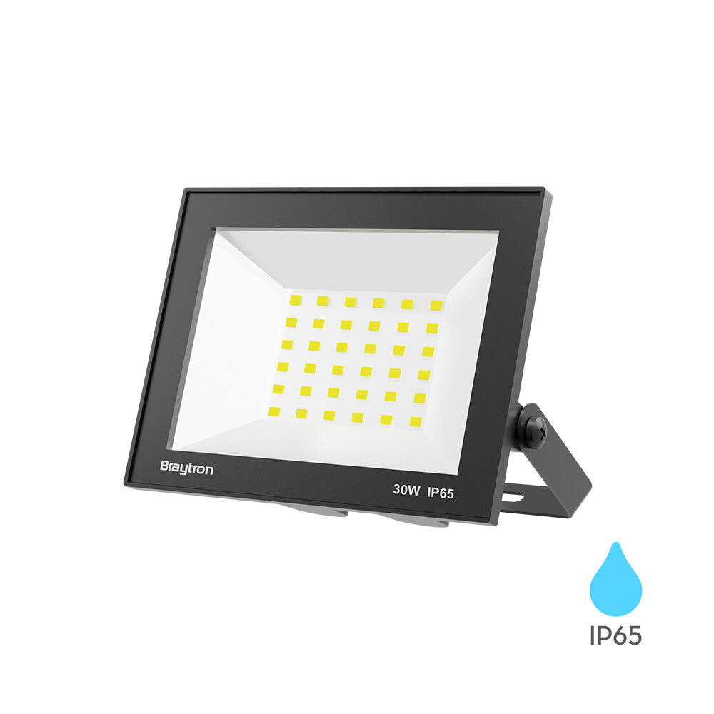BRY-FLOOD-CF-30W-BLC-6500K-IP65-LED FLOODLIGHT - 1