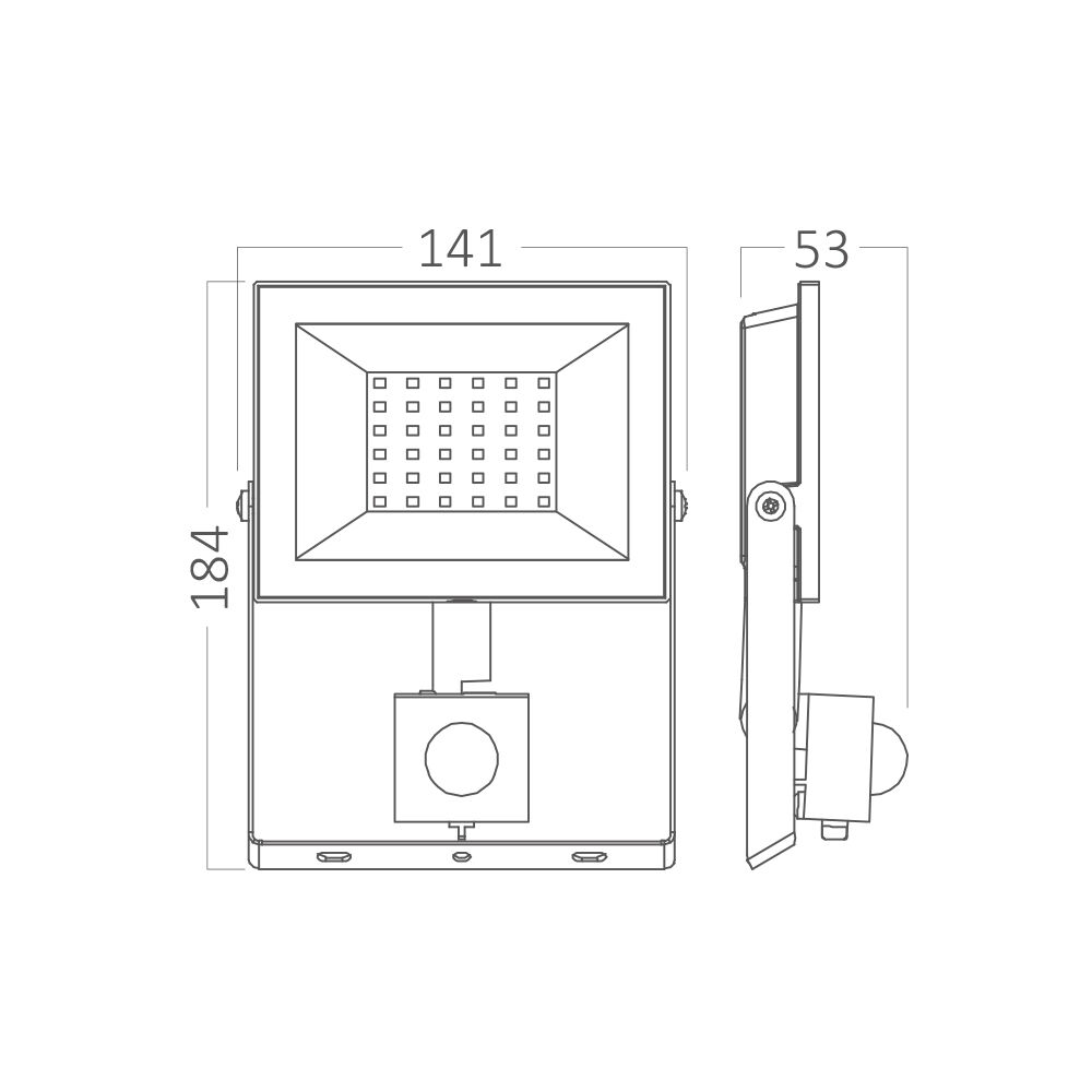 BRY-FLOOD-CF-30W-BLC-6500K-SNS-IP54-LED FLOODLIGHT - 6