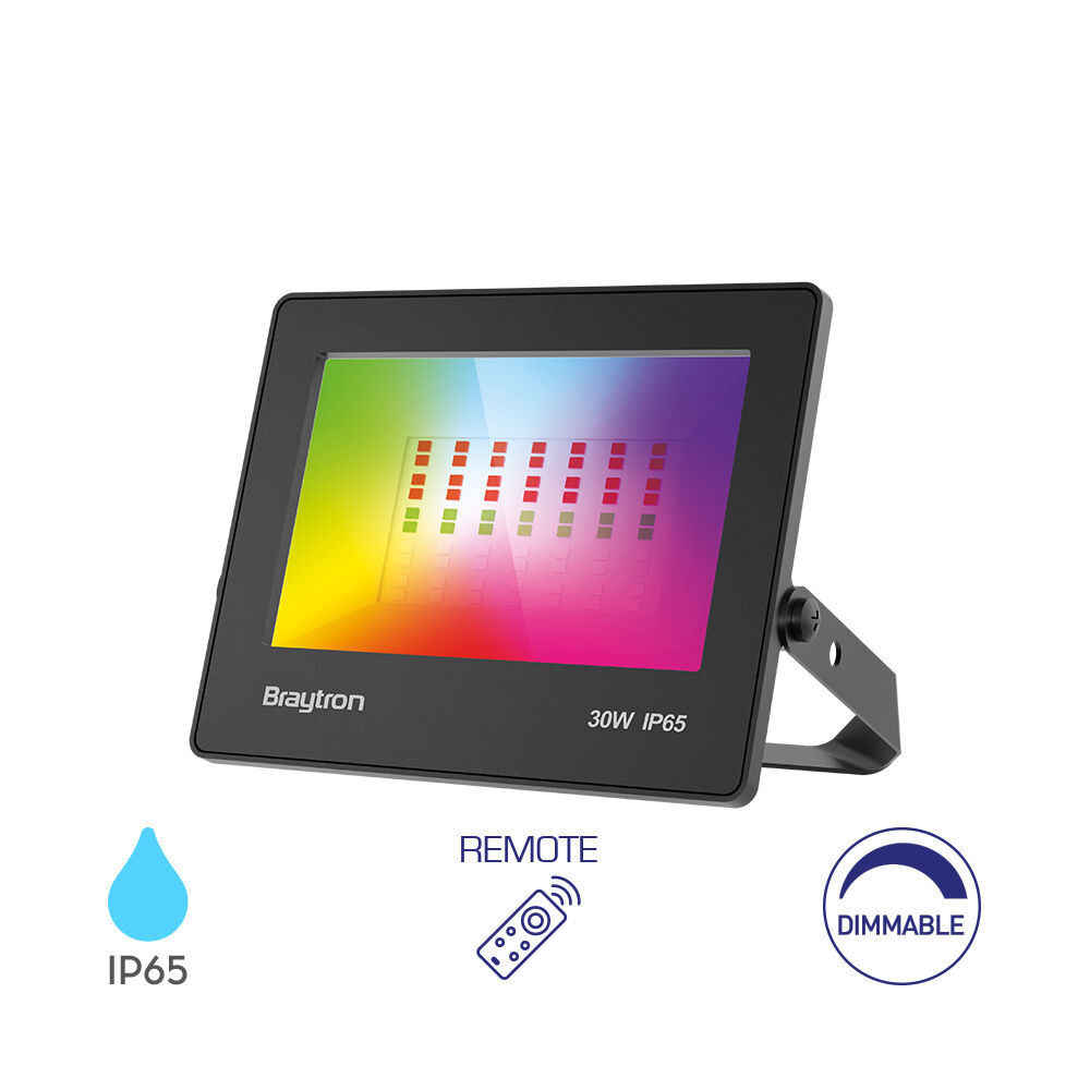 BRY-FLOOD-CF-30W-BLC-RGB-IP65-LED FLOODLIGHT - 1