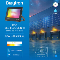 BRY-FLOOD-CF-30W-BLC-RGB-IP65-LED FLOODLIGHT - 3
