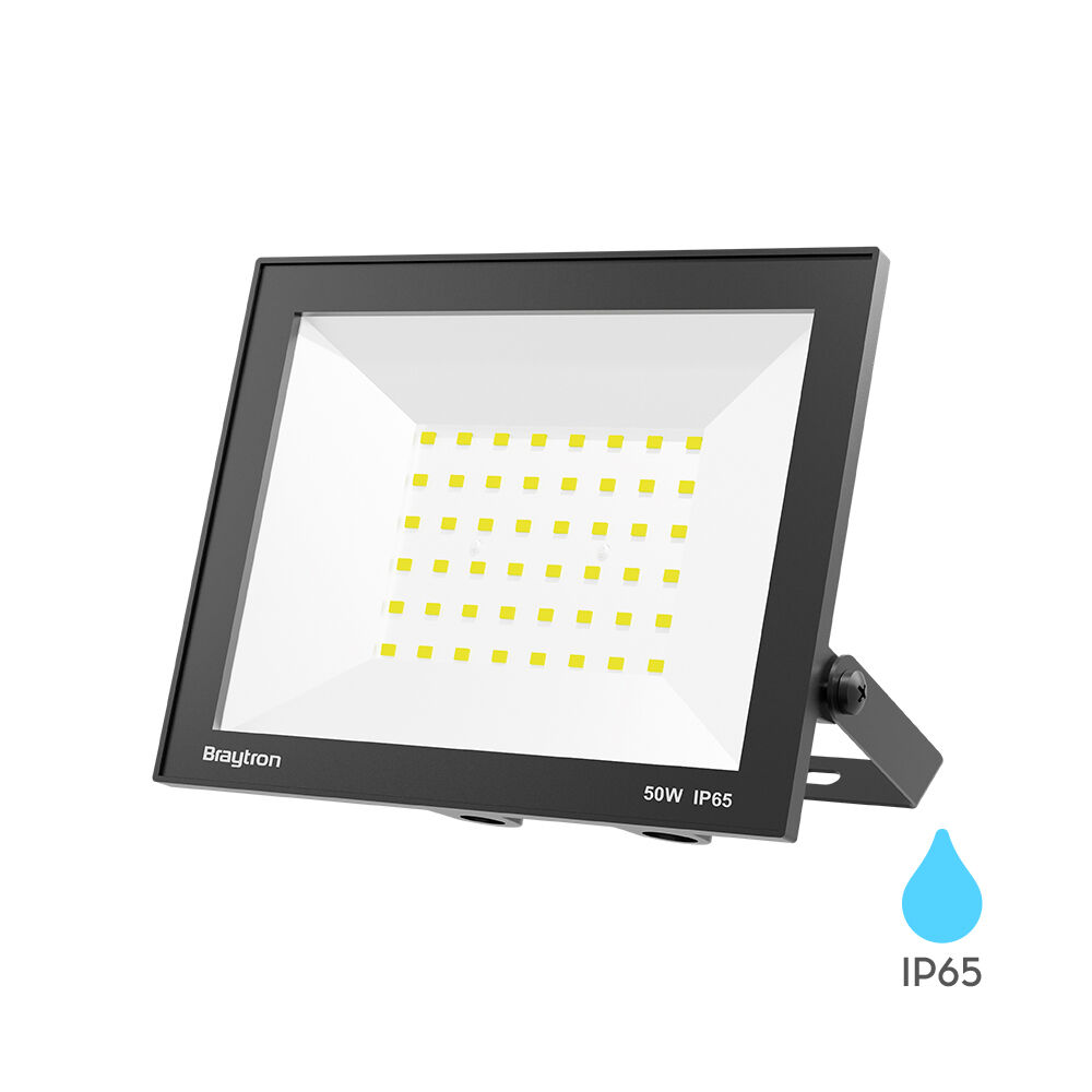 BRY-FLOOD-CF-50W-BLC-6500K-IP65-LED FLOODLIGHT - 1