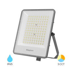 BRY-FLOOD-LS-100W-GRY-3IN1-IP65-LED FLOODLIGHT - 