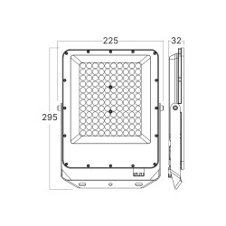 BRY-FLOOD-LS-100W-GRY-3IN1-IP65-LED FLOODLIGHT - 6