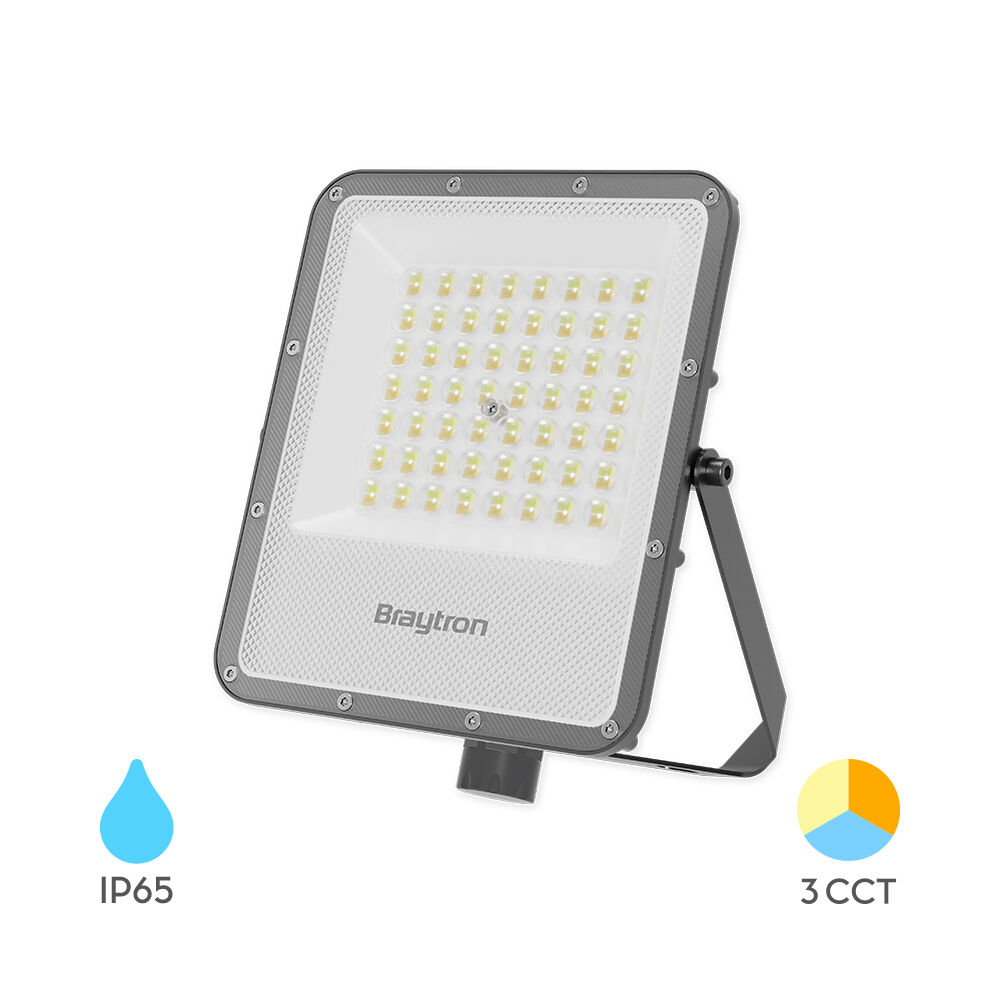 BRY-FLOOD-LS-50W-GRY-3IN1-IP65-LED FLOODLIGHT - 1