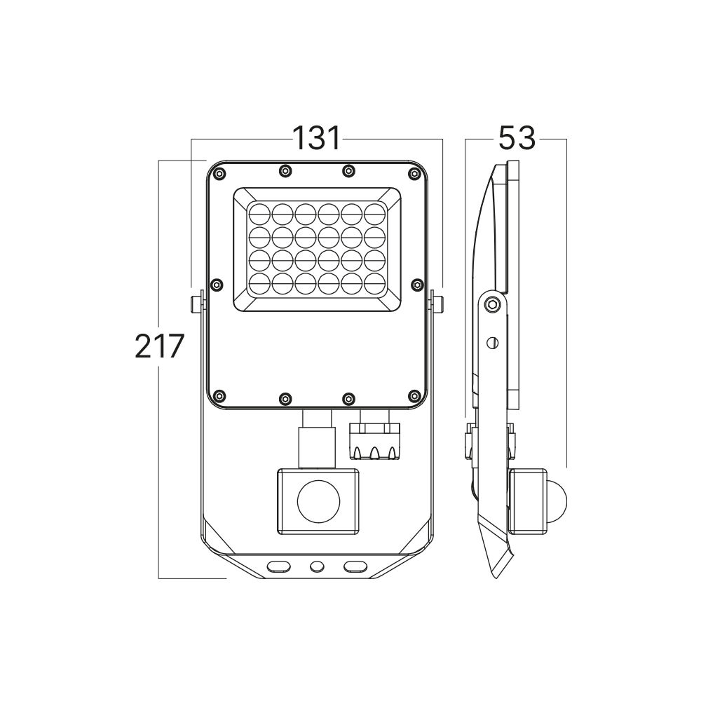BRY-FLOOD-PF-20W-GRY-3IN1-SNS-IP54-LED FLOODLIGHT - 6