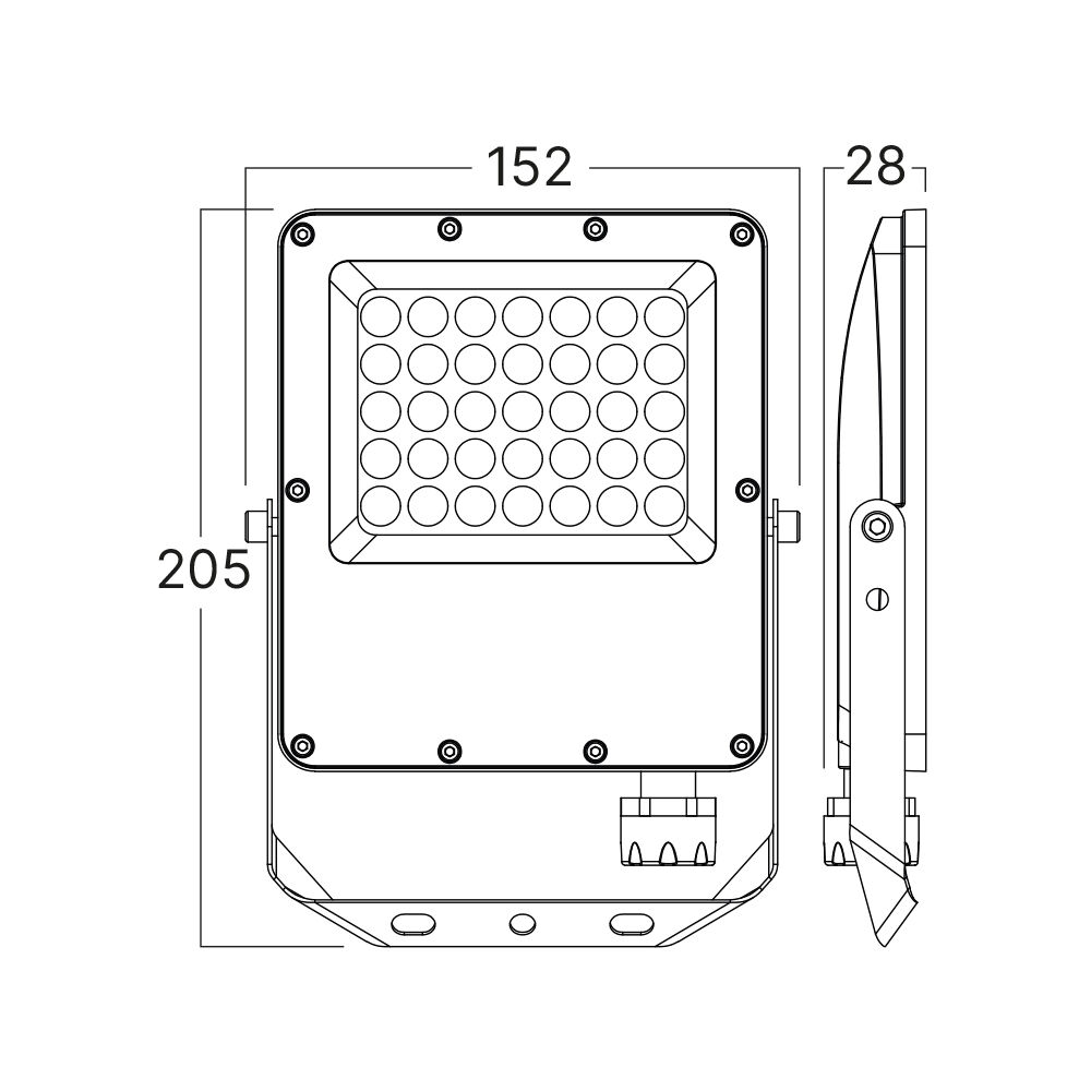 BRY-FLOOD-PF-30W-GRY-3IN1-IP65-LED FLOODLIGHT - 6