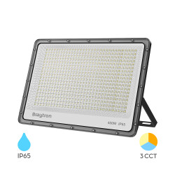 BRY-FLOOD-PF-400W-GRY-3IN1-IP65-LED FLOODLIGHT - 