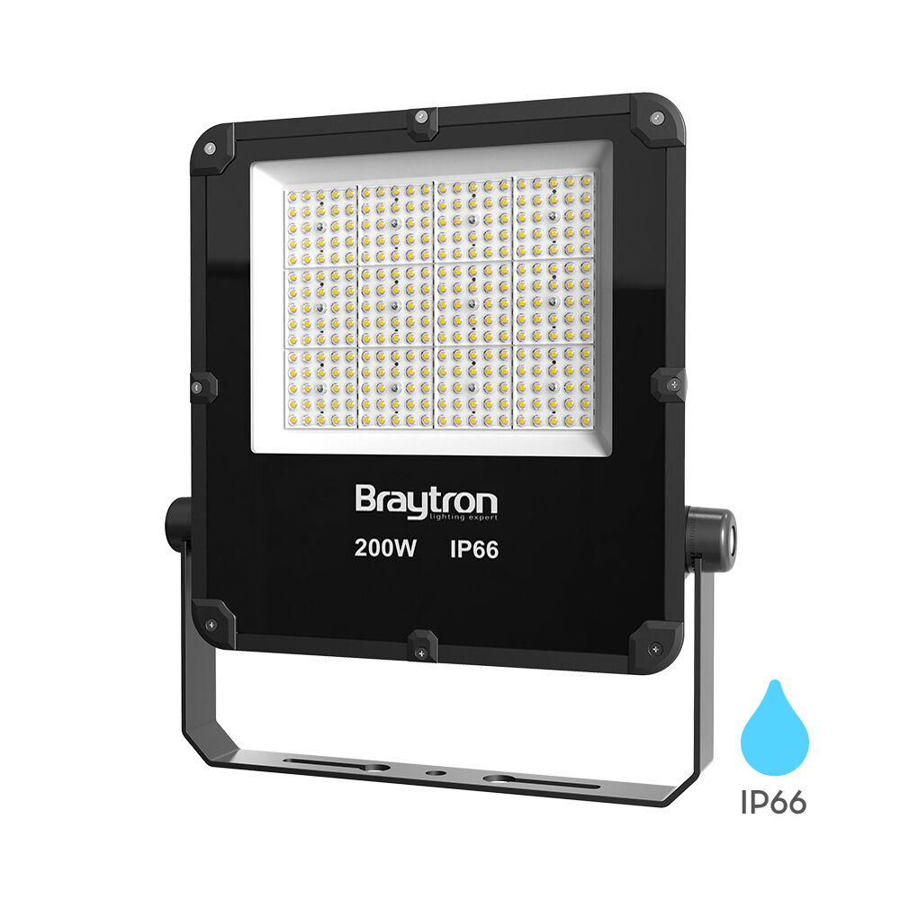 BRY-FLOOD-PL-200W-GRY-6500K-IP66-LED FLOODLIGHT - 1