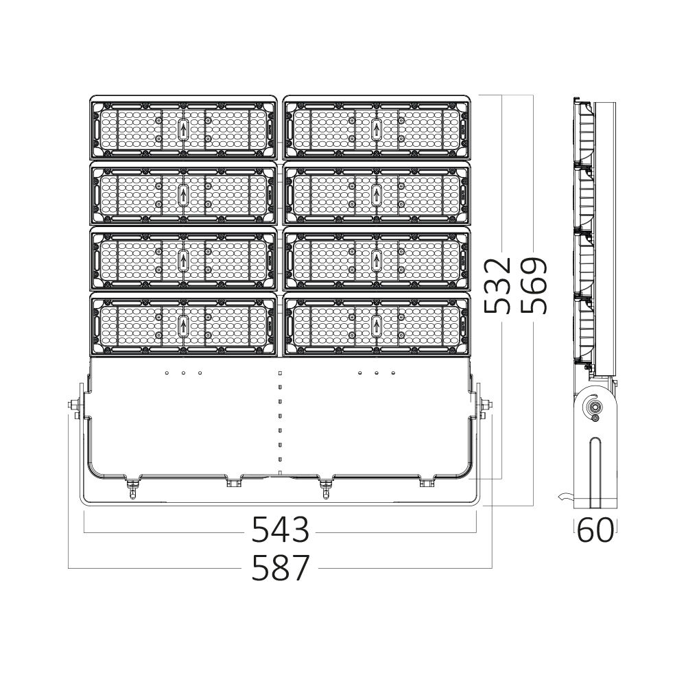 BRY-FLOOD-PR-PREMIUM-1000W-6500K-IP66-FLOODLIGHT - 5