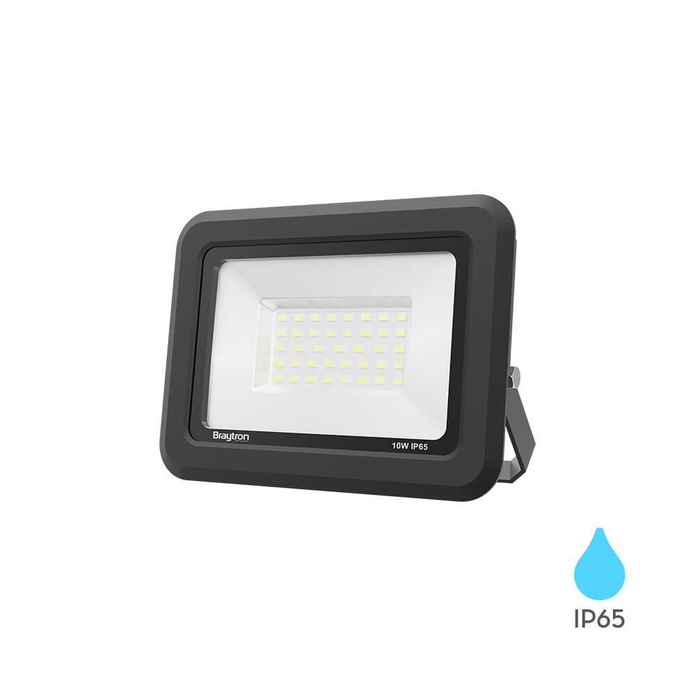 BRY-FLOOD-SF-10W-BLC-3000K-IP65-LED FLOODLIGHT - 1