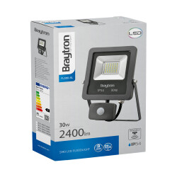 BRY-FLOOD-SL-30W-GRY-6500K-SNS-IP54-LED FLOODLIGHT - 4