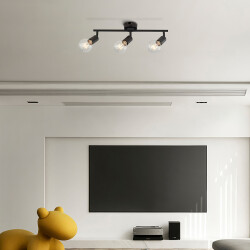 BRY-G003C-3H-3xE27-BLC-CEILING LIGHT - (1)