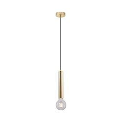 BRY-G005R-1H-1xE27-GLD-PENDANT LIGHT - 