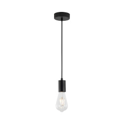 BRY-G006R-1H-1xE27-BLC-PENDANT LIGHT - 