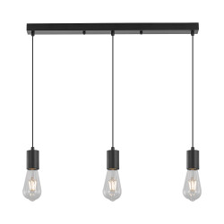 BRY-G006S-3H-3xE27-BLC-PENDANT LIGHT - 