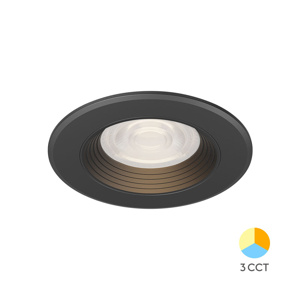 BRY-G6 D115-12W-RND-BLC/BLC-3IN1-IP20-LED SPOTLIGHT - 1