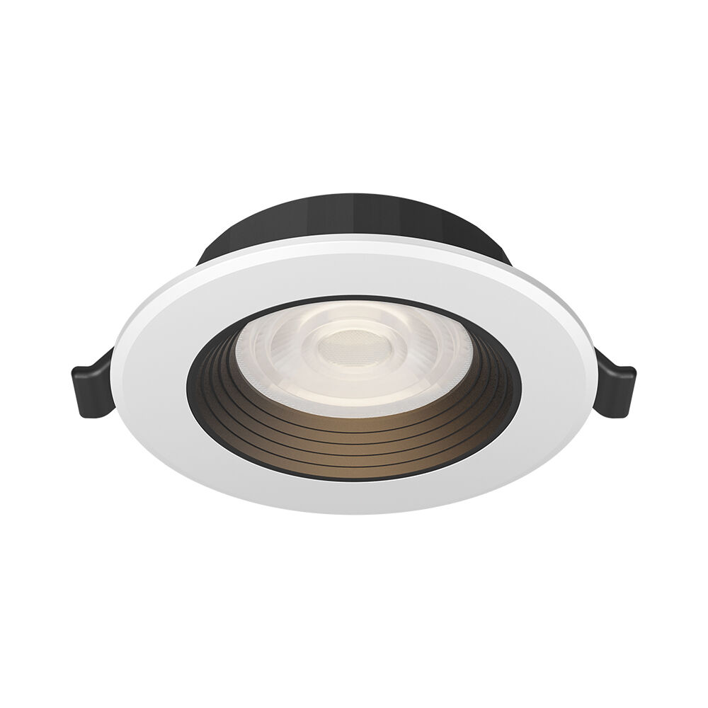 BRY-G6 D115-12W-RND-WHT/BLC-3IN1-IP20-LED SPOTLIGHT - 3