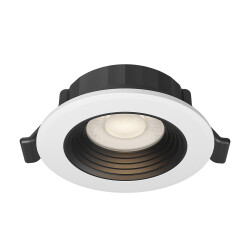 BRY-G6 D85-6.5W-RND-WHT/BLC-3IN1-IP20-LED SPOTLIGHT - 3