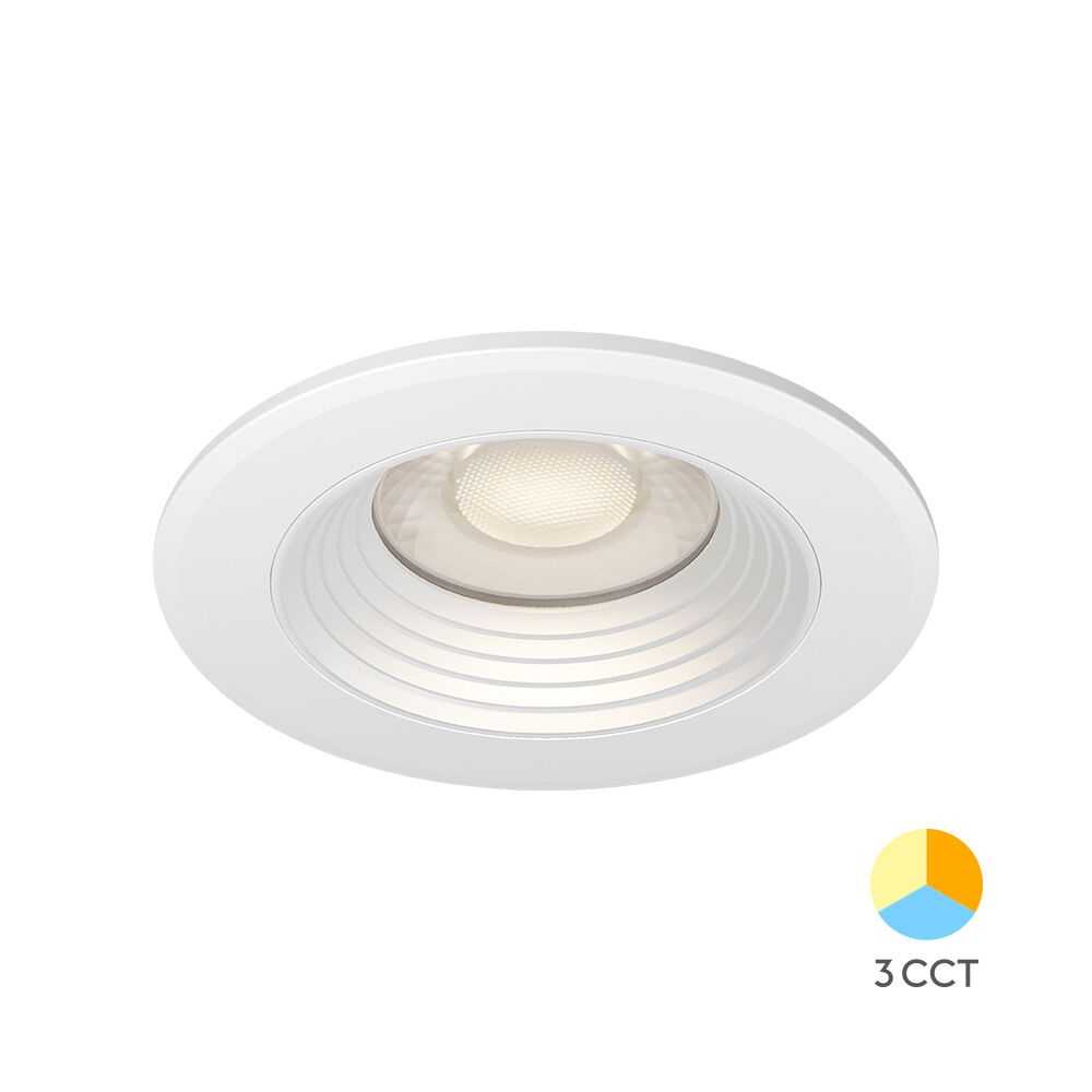 BRY-G6 D85-6.5W-RND-WHT/WHT-3IN1-IP20-LED SPOTLIGHT - 1