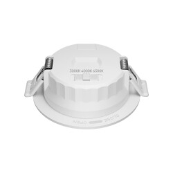 BRY-G6 D85-6.5W-RND-WHT/WHT-DIM-3IN1-IP20-LED SPOT - 5