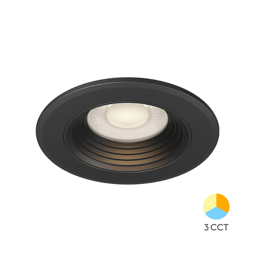 BRY-G6 D85-7W-RND-BLC/BLC-3IN1-IP20-LED SPOTLIGHT - 1