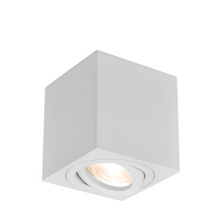 BRY-GAMA-8085-SQR-WHT-GU10-SPOTLIGHT - 