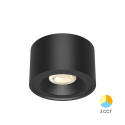 BRY-GATA-SR-1D-10W-3IN1-RND-BLC-BLC-SPOTLIGHT - 