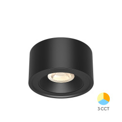 BRY-GATA-SR-1D-10W-3IN1-RND-BLC-BLC-SPOTLIGHT - 