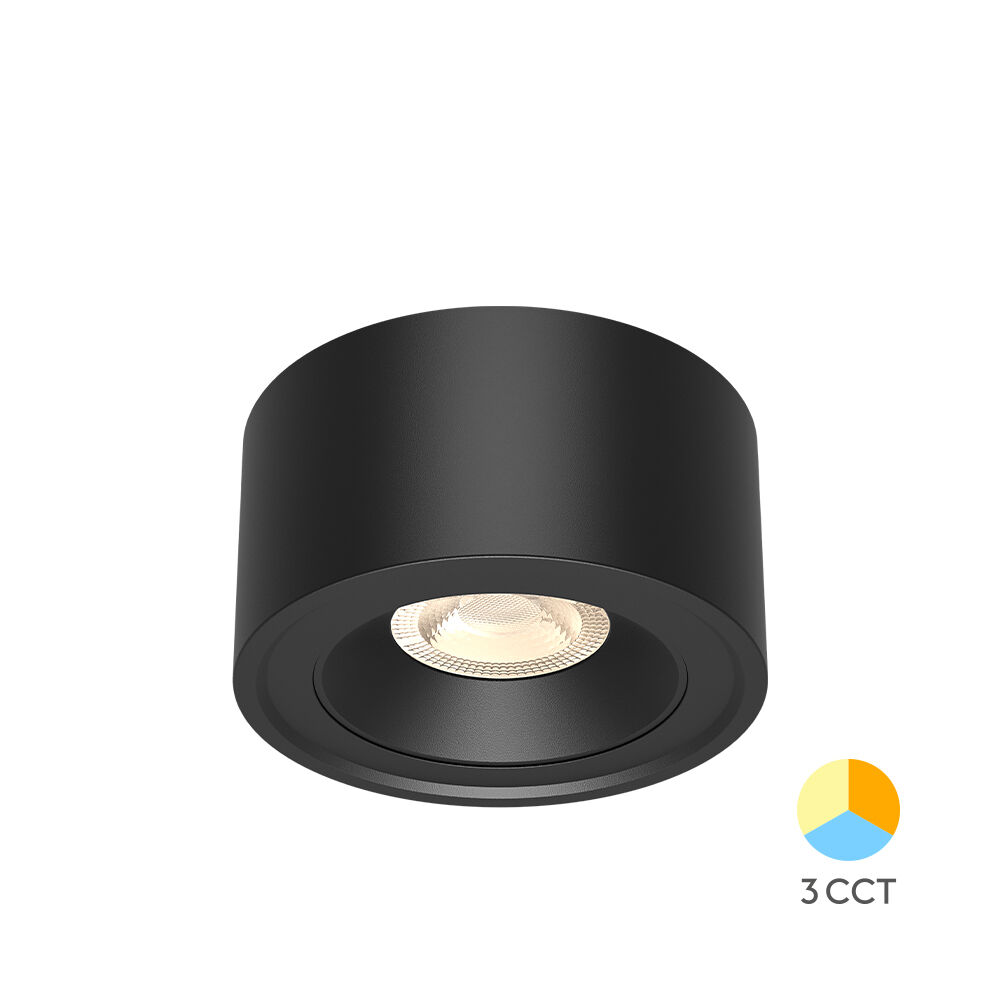 BRY-GATA-SR-1D-10W-3IN1-RND-BLC-BLC-SPOTLIGHT - 1