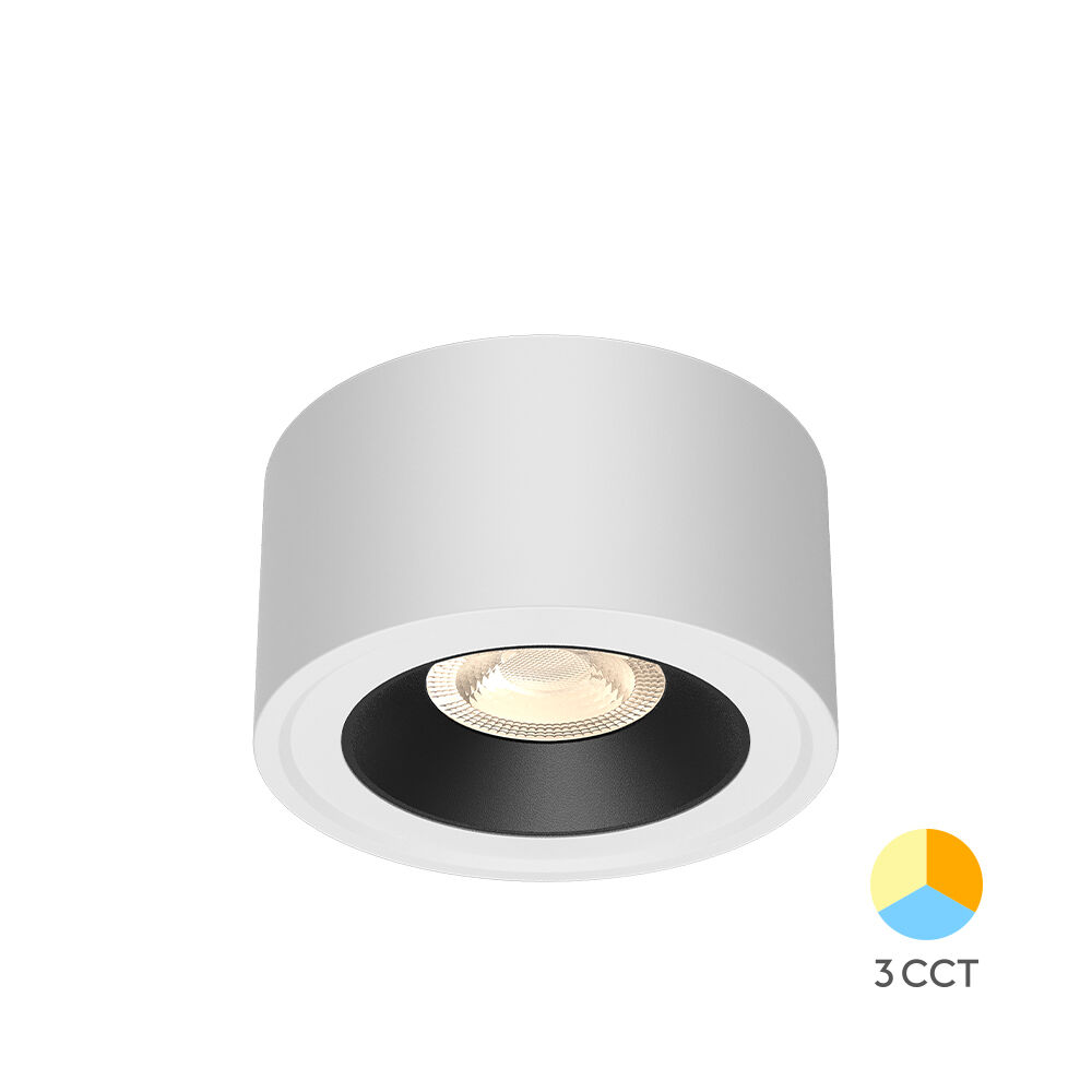 BRY-GATA-SR-1D-10W-3IN1-RND-WHT-BLC-SPOTLIGHT - 1