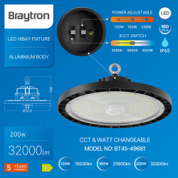 BRY-HIBAY-ESP-200W-BLC-3IN1-3WT-IP65-LED HIBAY - 3