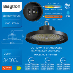 BRY-HIBAY-ESC-200W-BLC-3IN1-IP65-LED HIBAY - 8