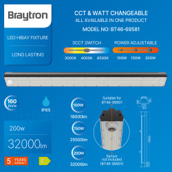 BRY-HIBAY-LNR-200W-1.06MT-BLC-3IN1-3PW-LINEAR HIBAY - 3