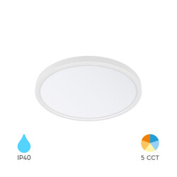 BRY-JADE-G2-SLR-WHT-RND-25W-5IN1-CEILING LIGHT - 