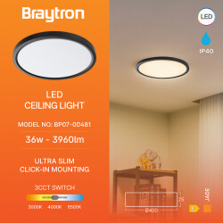 BRY-JADE-SLR-BLC-RND-36W-3IN1-CEILING LIGHT - 3