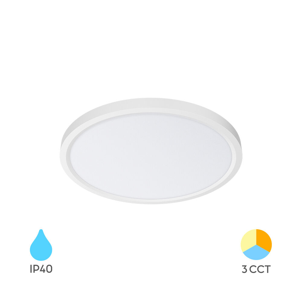 BRY-JADE-SLR-WHT-RND-26W-3IN1-CEILING LIGHT - 1