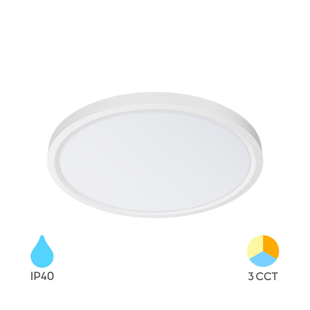 BRY-JADE-SLR-WHT-RND-36W-3IN1-CEILING LIGHT - 1