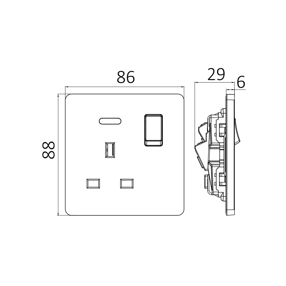 BRY-LENA-UK-1G-13A-BLC-SOCKET - 5