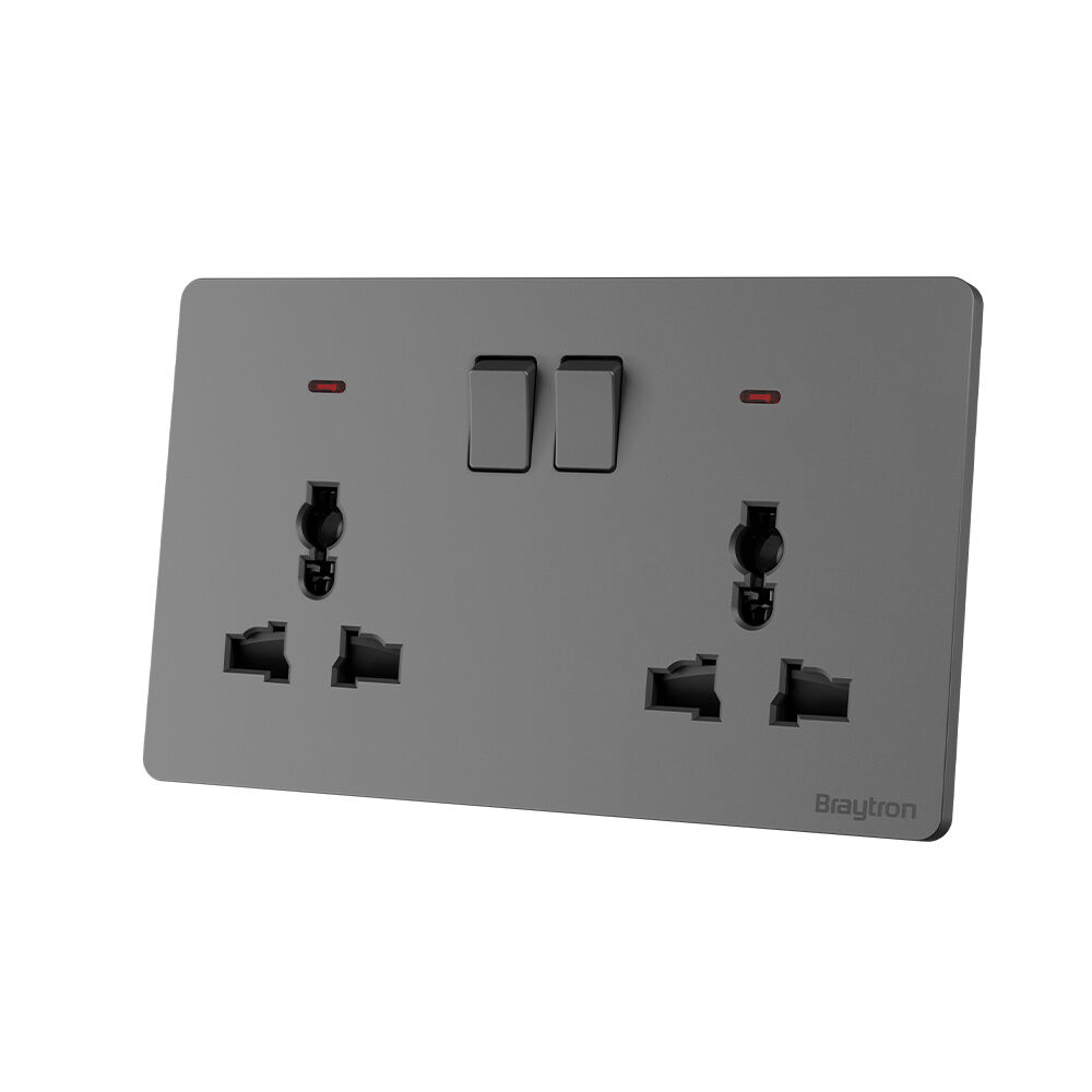 BRY-LENA-UN-2G-13A-D.GRY-SOCKET - 2