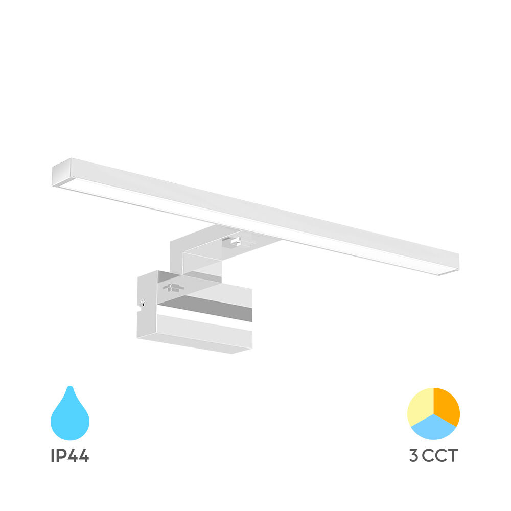 BRY-LILY-A-600-12W-3IN1-CHR-IP44 MIRROR LAMP - 1